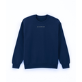 Marinblå golf sweatshirt