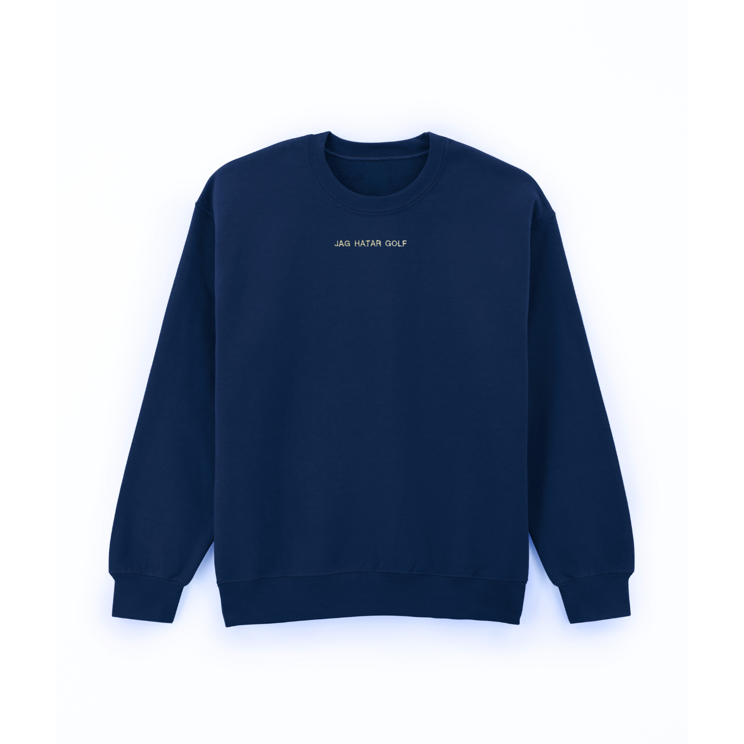 Marinblå golf sweatshirt