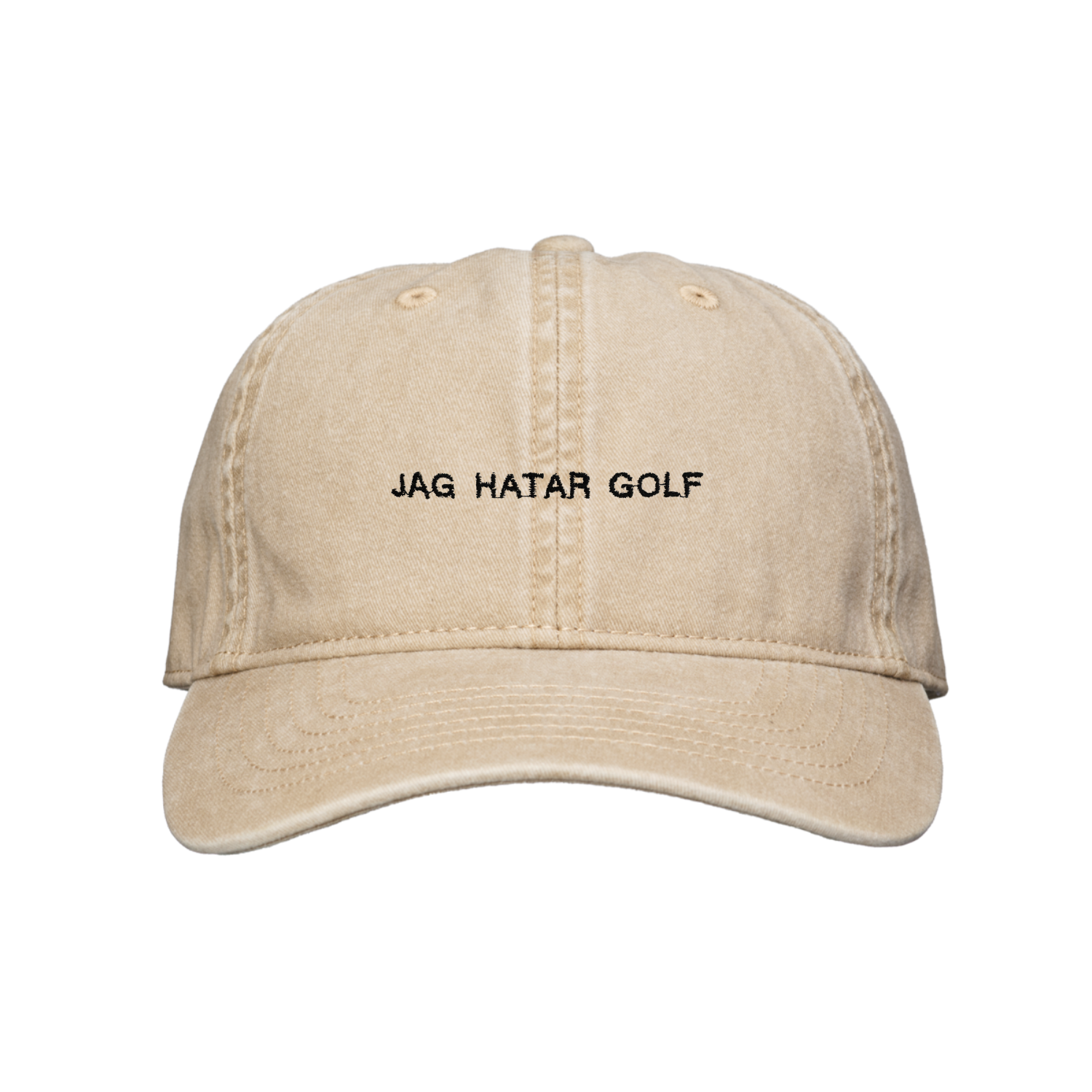 Beige Golfkeps Vintage