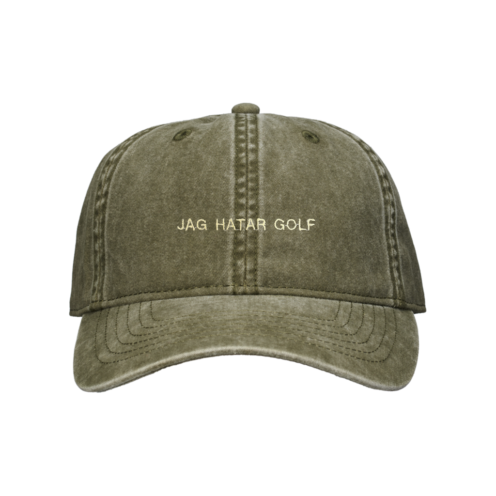 Grön Golfkeps Vintage